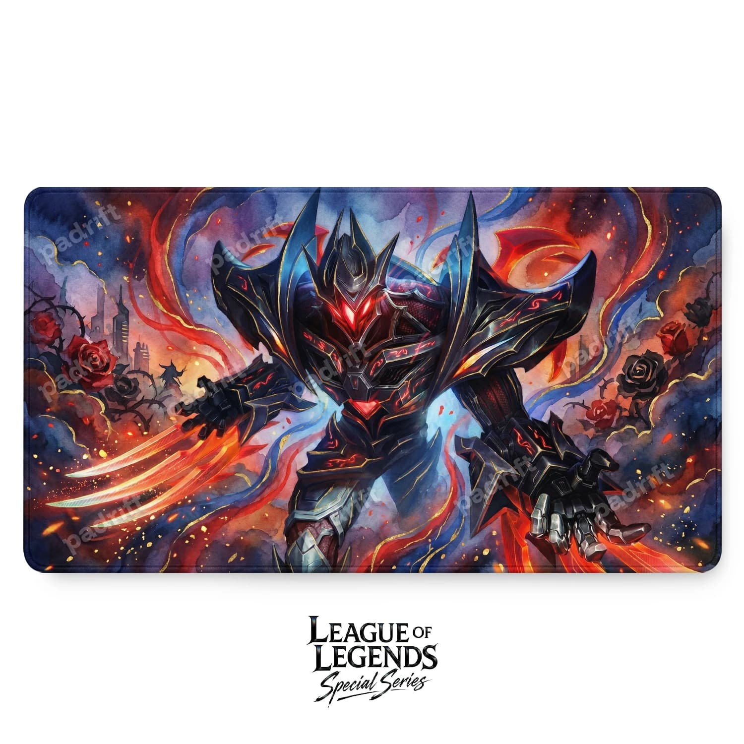 Kuantum Galaksi Zed Mouse Pad - LoL Gaming Mousepad